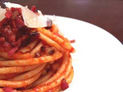 Culinary Art in Rome: Bucatini all'amatriciana