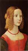 Famous people: A detail of a famous Ghirlandaio's paint