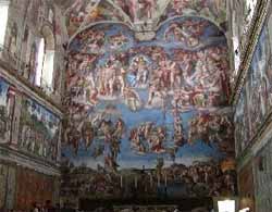 Itineraries in Rome: The Sixtine Chapel