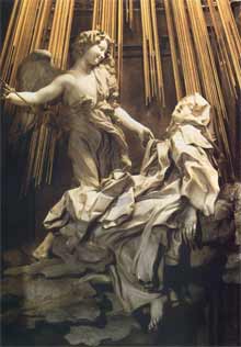 Itineraries in Rome: The Extasy of St.Mary Therese