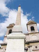 Itineraries in Rome: Egyptian Obelisk in Rome
