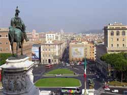 Itineraries in Rome: Venice Square