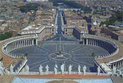 Itineraries in Rome: Square of St. Peter
