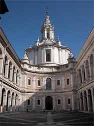Itineraries in Rome: Church of St.Ivo