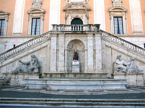 Fountains of Rome: Dea Roma - Piazza Campidoglio