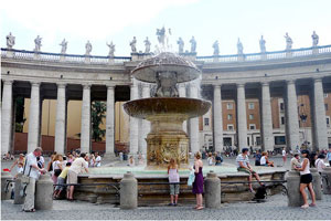 Fountains of Rome: S.Peter Fountain