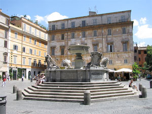 Fountains of Rome: Sant'andrea della Valle
