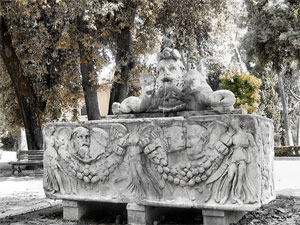 Fountains of Rome: Vittorie Alate fountain