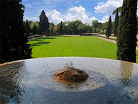 Garden and Villas in Rome: A beautiful sight of  Villa Borghese