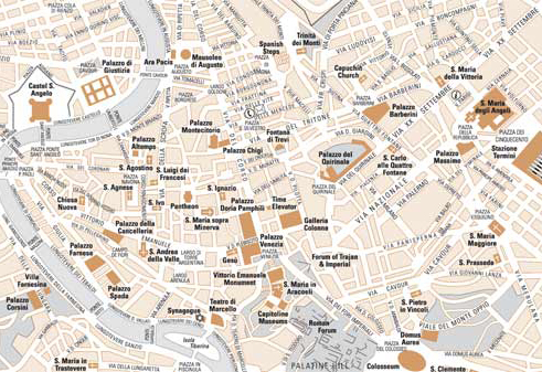 Useful maps of Rome: Big Map