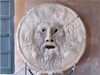 Monuments in Rome: Mouth of the Truth