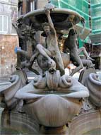 Fuentes de Roma: Fuente de las tortugas