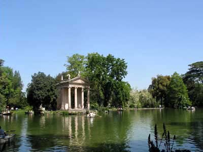Villa Borghese: templio de Borhes